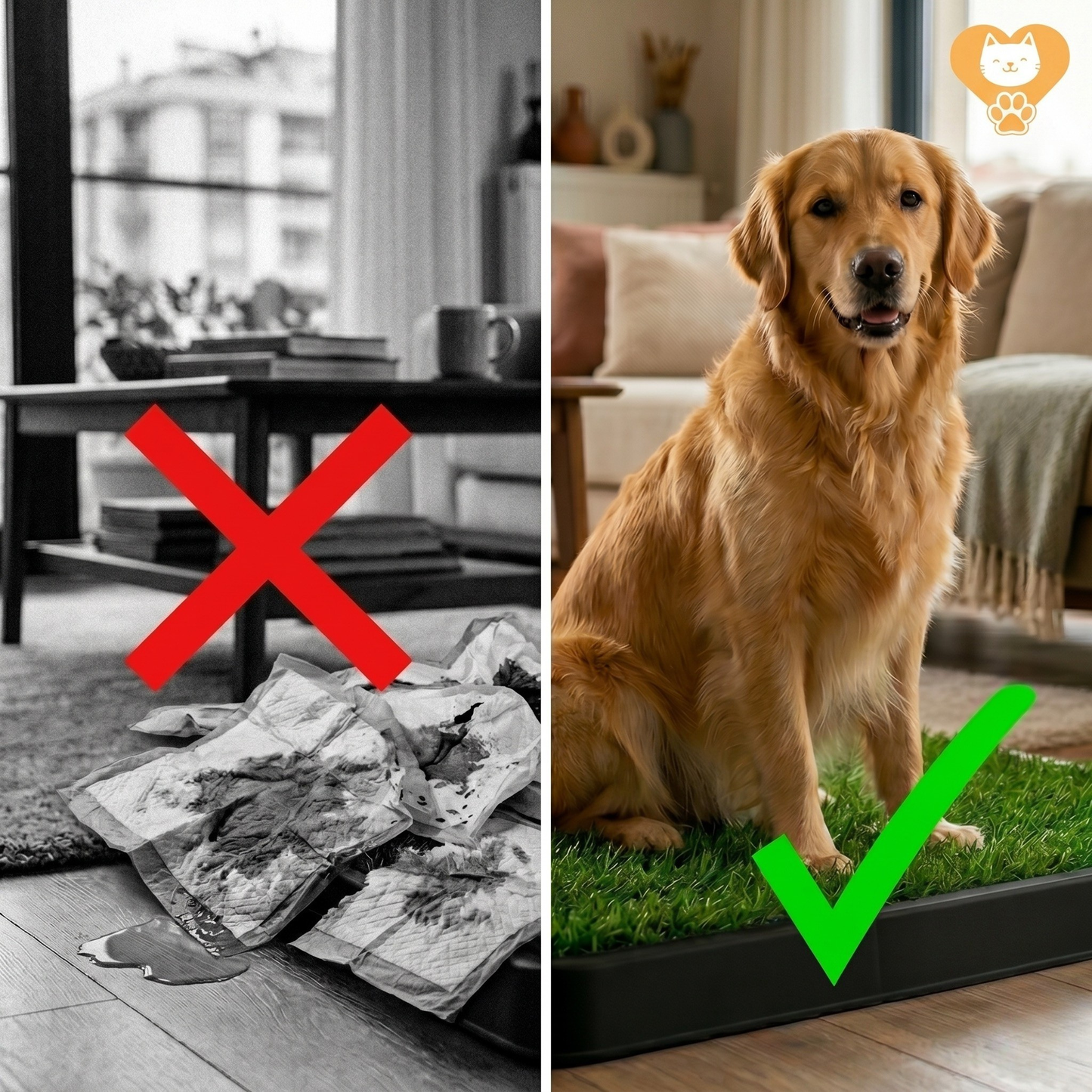 Köpek eğitim çimi